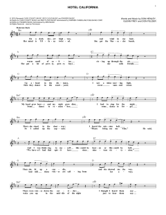 Hotel California von The Eagles (Download) 