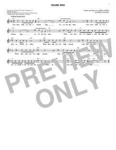 Hound Dog von Elvis Presley (Download) 