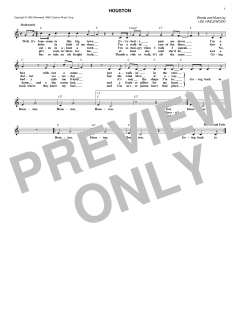 Houston von Lee Hazlewood (Download) 