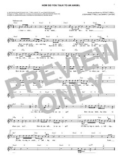 How Do You Talk To An Angel von Steve Tyrell (Download) 