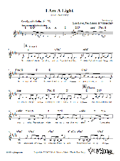 I Am A Light von Lisa Silver (Download) 