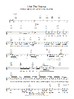 I Am The Walrus von The Beatles (Download) 