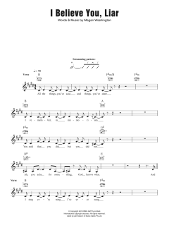 I Believe You Liar von Washington (Download) 