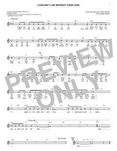 I Couldn't Live Without Your Love von Petula Clark (Download) 