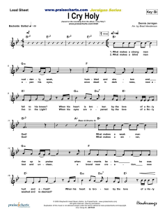 I Cry Holy von Dennis Jernigan (Download) 