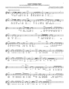 I Don't Wanna Fight von Tina Turner (Download) 