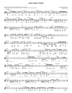 I Don't Want To Wait von Paula Cole (Download) 