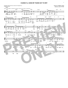 I Guess I'll Hang My Tears Out To Dry von Dexter Gordon (Download) 