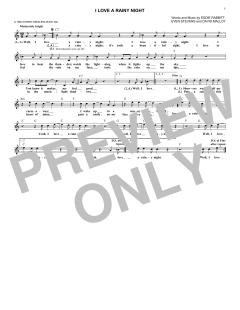 I Love A Rainy Night von Even Stevens (Download) 