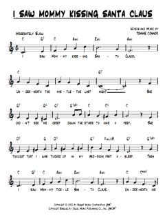 I Saw Mommy Kissing Santa Claus von Tommie Connor (Download) 