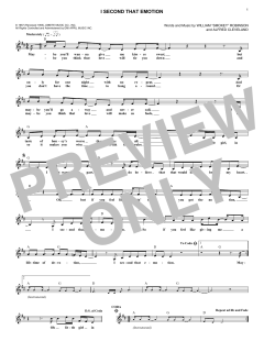 I Second That Emotion von Alfred Cleveland (Download) 