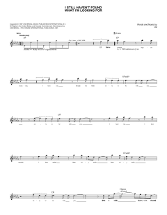 I Still Haven't Found What I'm Looking For von U2 (Download) 