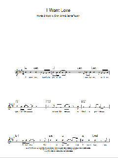 I Want Love von Elton John (Download) 