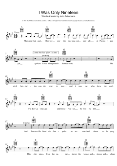 I Was Only Nineteen von Redgum (Download) 