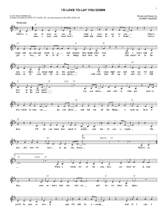 I'd Love To Lay You Down von Conway Twitty (Download) 