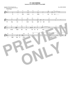 If I Had Words (Download) 