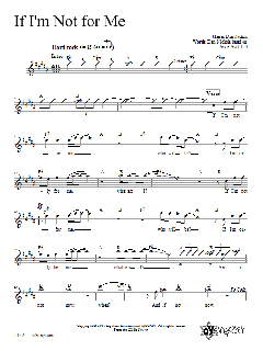 If I'm Not For Me von Dan Nichols (Download) 