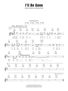 I'll Be Gone von Michael Rudd (Download) 