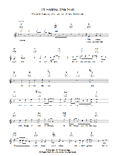 I'll Follow The Sun von The Beatles (Download) 