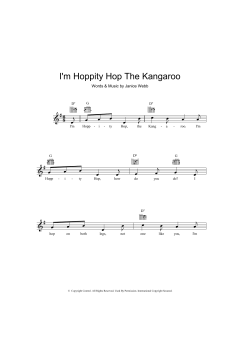 I'm Hoppity Hop The Kangaroo (Download) 