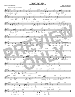 I'm Not That Girl (Download) 