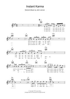 Instant Karma von John Lennon (Download) 