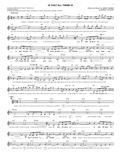 Is That All There Is von Peggy Lee (Download) 