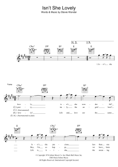 Isn't She Lovely von Stevie Wonder (Download) 