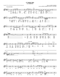 It Takes Two von Marc Shaiman (Download) 