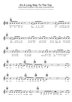 It's A Long Way To The Top von Angus Young (Download) 