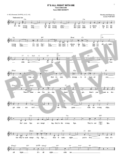 It's All Right With Me von Cole Porter (Download) 