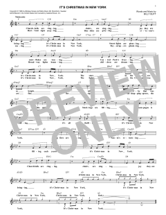 It's Christmas In New York (Download) 