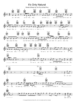 It's Only Natural von Crowded House (Download) 