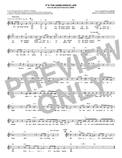 It's The Hard-Knock Life von Martin Charnin (Download) 