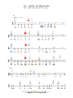 I've Found The Right Girl (Download) 