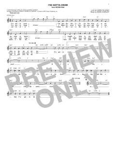 I've Gotta Crow von Carolyn Leigh (Download) 