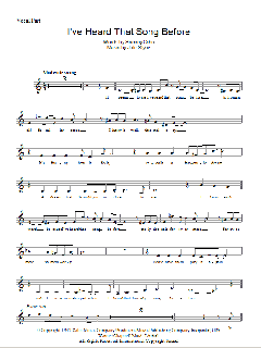 I've Heard That Song Before von Harry James (Download) 