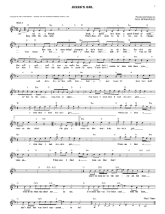 Jessie's Girl von Rick Springfield (Download) 
