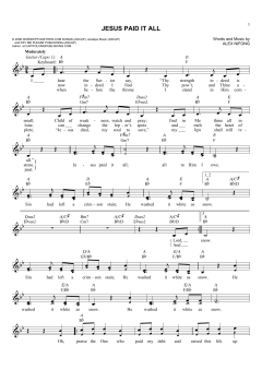 Jesus Paid It All von Alex Nifong (Download) 