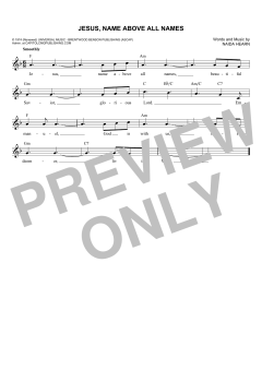 Jesus, Name Above All Names von Naida Hearn (Download) 