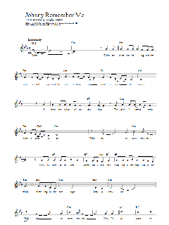 Johnny Remember Me von Geoffrey Goddard (Download) 