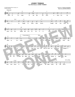 Johnny Tremain von George Bruns (Download) 