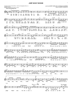 Jump Shout Boogie von Barry Manilow (Download) 