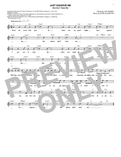 Just Squeeze Me von Duke Ellington (Download) 