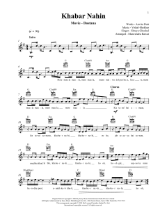 Khabar Nahin von Vishal Dadlani (Download) 