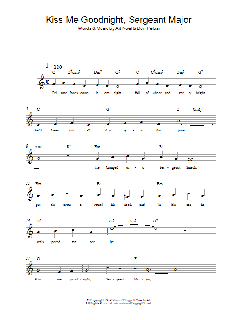 Kiss Me Goodnight, Sergeant Major von Art Noel (Download) 