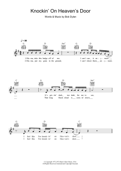 Knockin' On Heaven's Door von Bob Dylan (Download) 