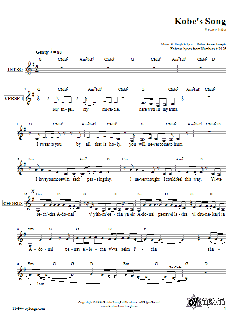 Kobe's Song von Robin Joseph (Download) 