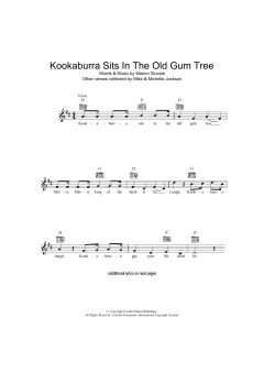Kookaburra Sits In The Old Gum Tree (Download) 
