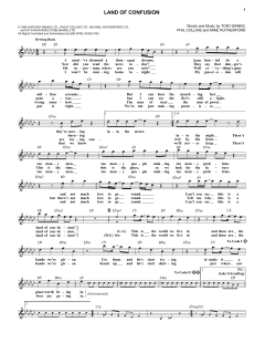 Land Of Confusion von Genesis (Download) 